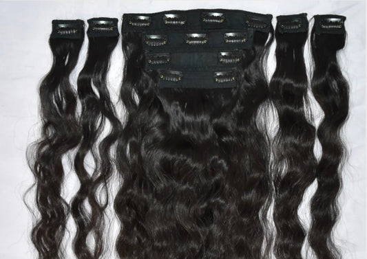 Raw Indian Clip-In Extensions